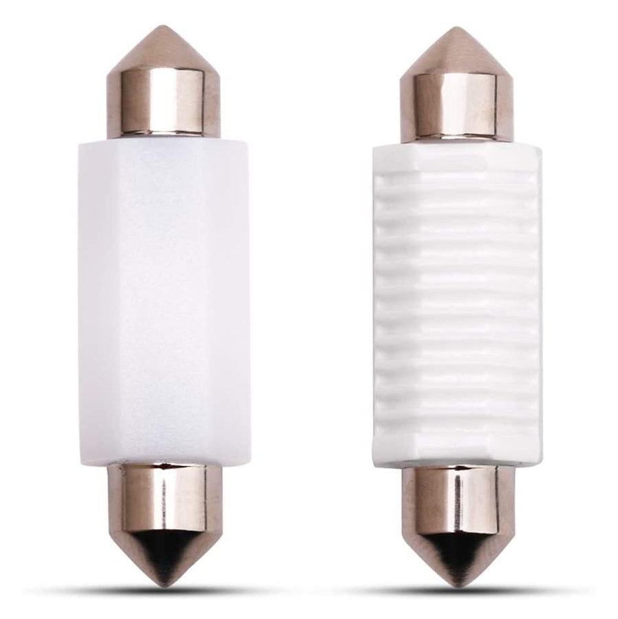 4x 31/36/39/41mm Festoon LED Light Bulbs 211-2 CANBUS for Car Interior Dome Map Door Light