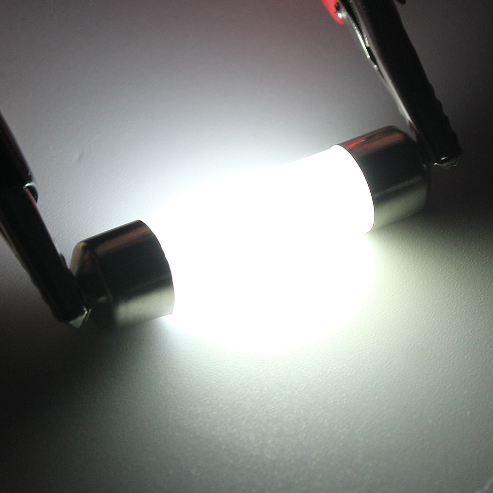 10x 31/36/39/41mm LED Festoon Unclouded Car Midland Map Dome Lamp Ceramic Bulb