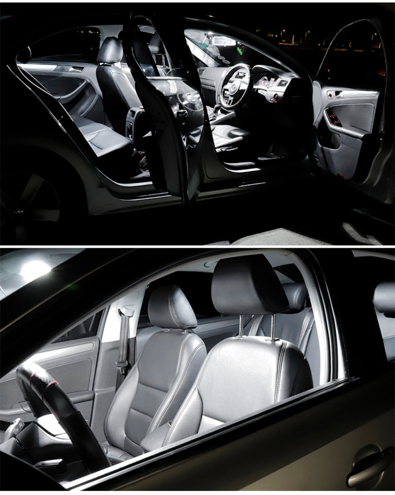 10x C10W C5W LED COB Festoon 31/36/39/41mm Car Interior Reading Light Dome Luggage Light
