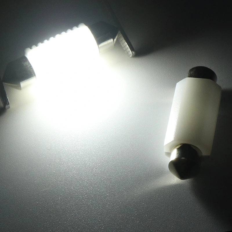 4x 31/36/39/41mm Festoon LED Light Bulbs 211-2 CANBUS for Car Interior Dome Map Door Light