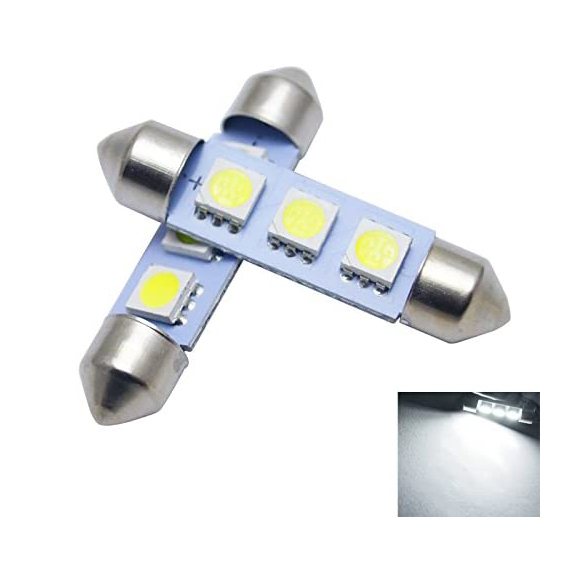 10x Car Auto 31/36/39/41mm Reading Lights Festoon Dome LED Light Bulbs