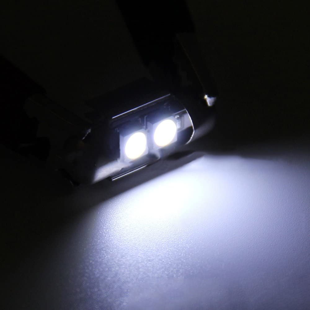 10x 31mm(1.25") LED Bulb CANBUS Festoon Car Interior Dome Map Trunk Cargo Bulbs DE3021 DE3022 DE3023 DE3175 Lights