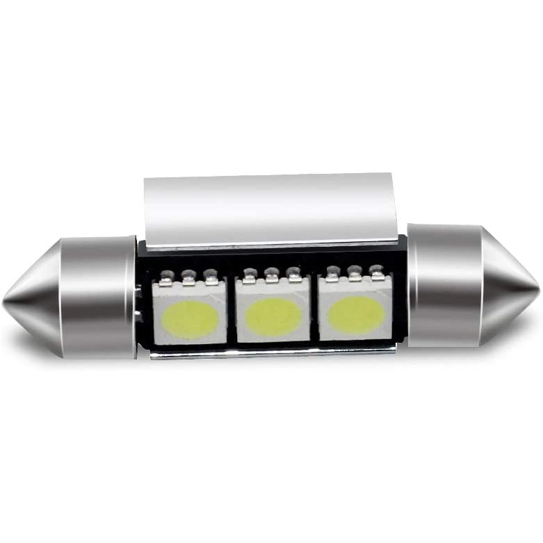 10x 36/39/41mm LED Bulb CANBUS Festoon Car Interior Dome Map Trunk Cargo Lights