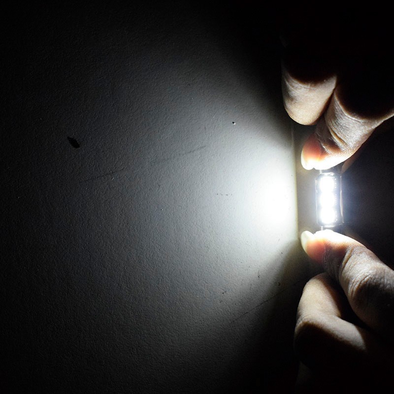 10x 36/39/41mm LED Bulb CANBUS Festoon Car Interior Dome Map Trunk Cargo Lights