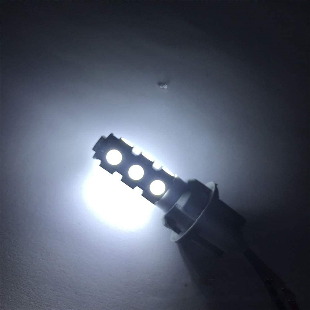 4x BA9S LED Bulbs 6253 64111 T11 T4W for Car Map Door Dome Light Plate Bulb Light