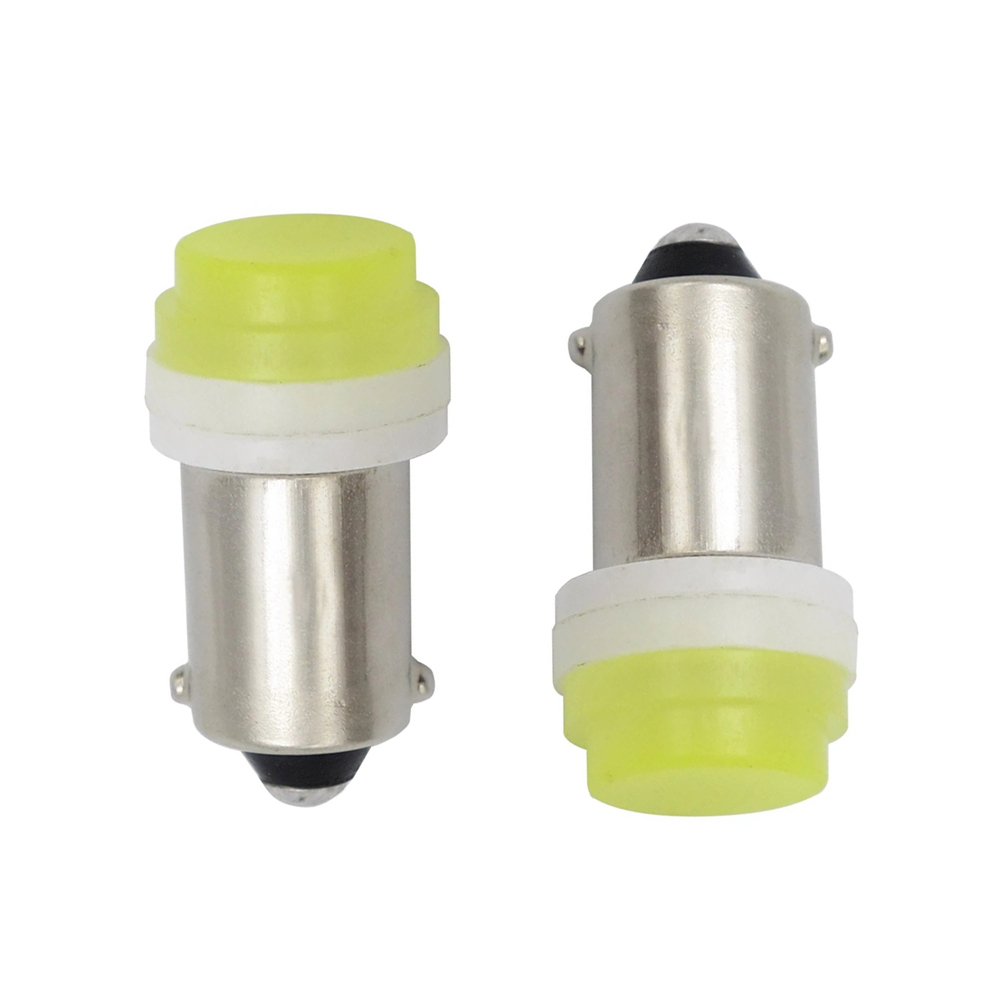 2x Ceramic BA9S T4W LED Bulb Car Dome Reading Light 12V Auto License Plate Light Parking Lamp