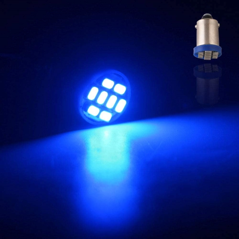 10x T11 T4W BA9S H6W 3886X 1895 1206 8SMD Pinball LED/Toy Vehicles/Battery Car Light Bulbs