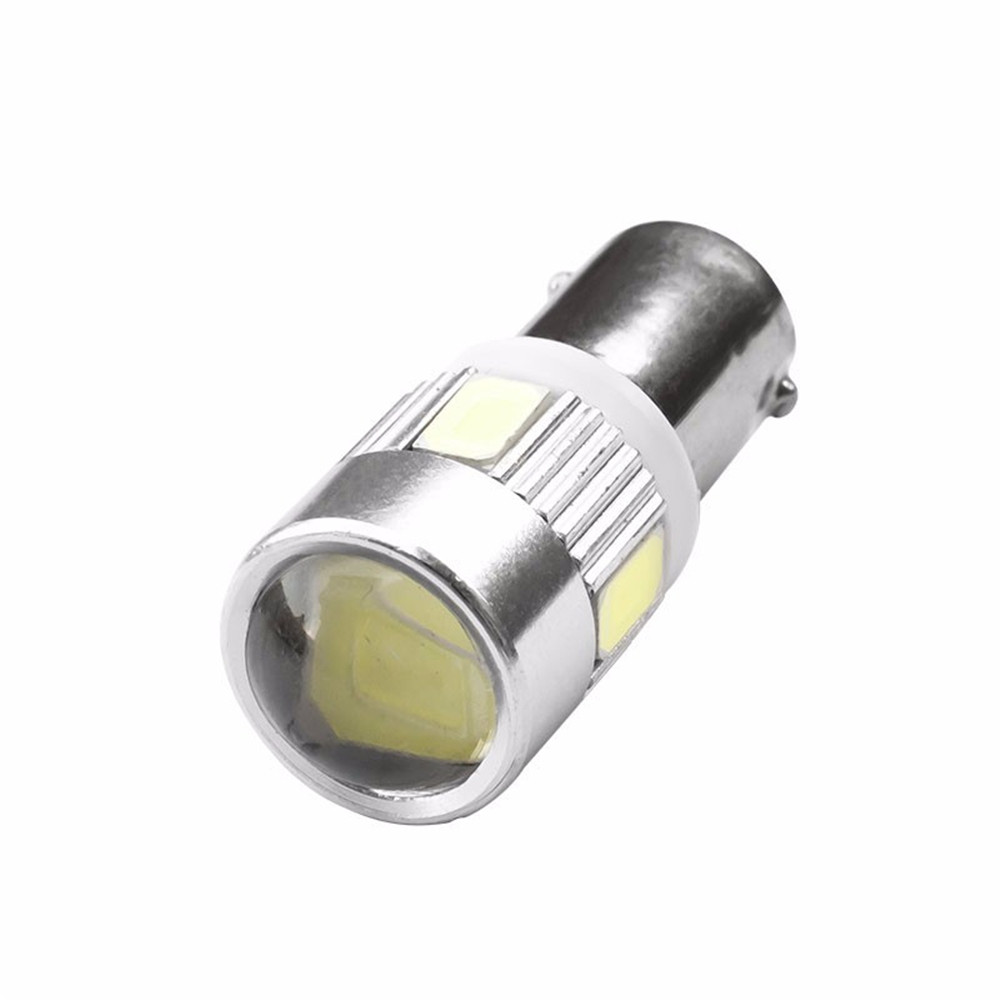 4x BA9S T4W 12V Car LED for License Plate Lights Parking Interior Light Reading Lamps Tail Dome Bulbs