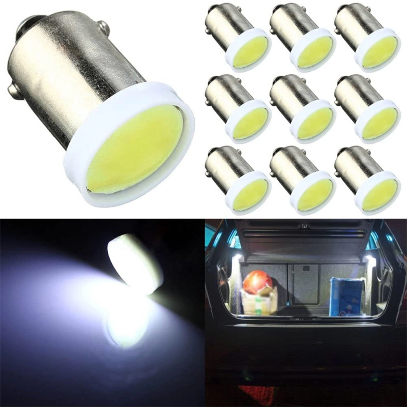 10x BA9 BA9S 53 57 1895 64111 LED Bulbs Interior Side Door Courtesy Light Map Lights