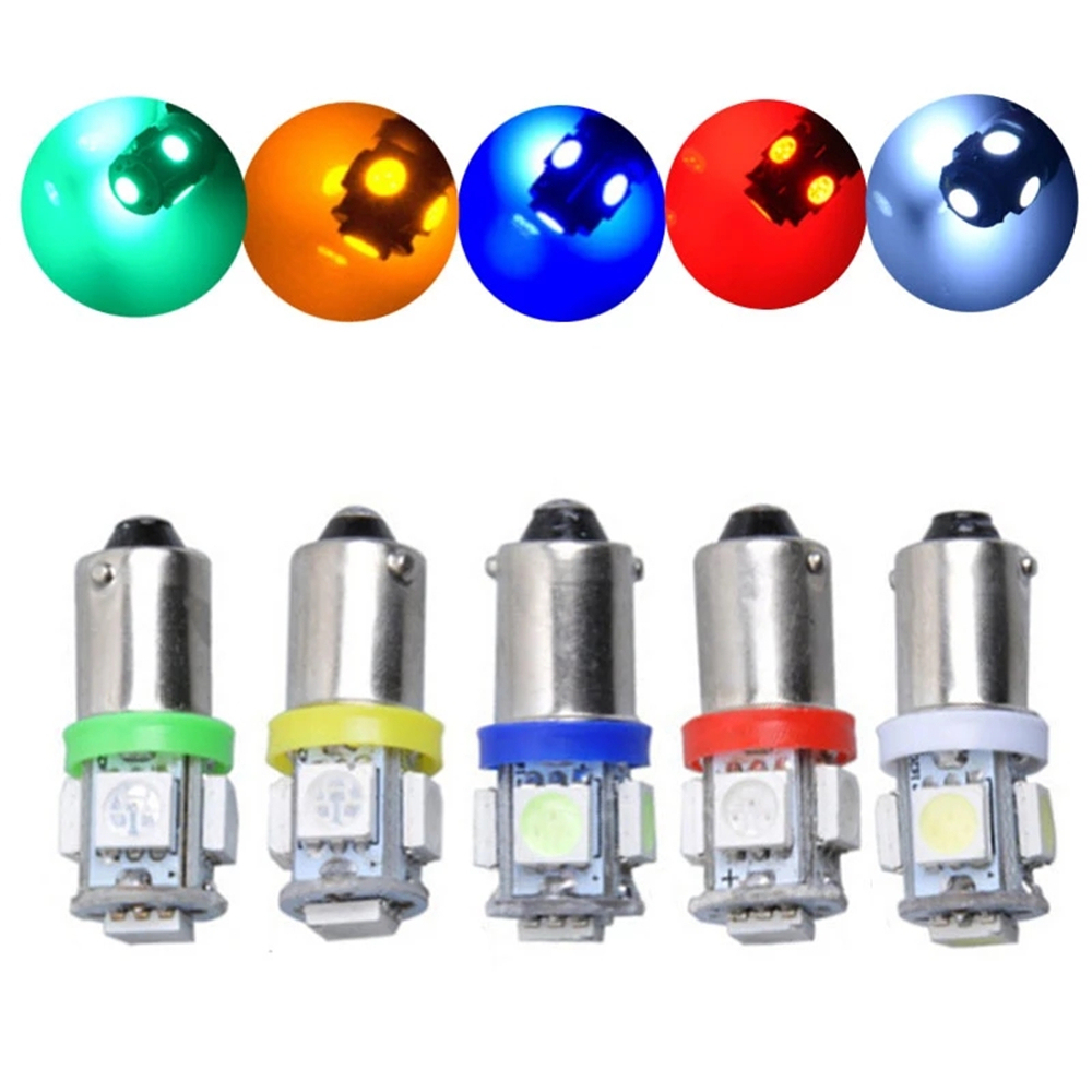 20x Car Door Light BA9S T4W 182 145 Marker Lamp Auto Led License Plate Bulb Tail Light Wedge Lamp