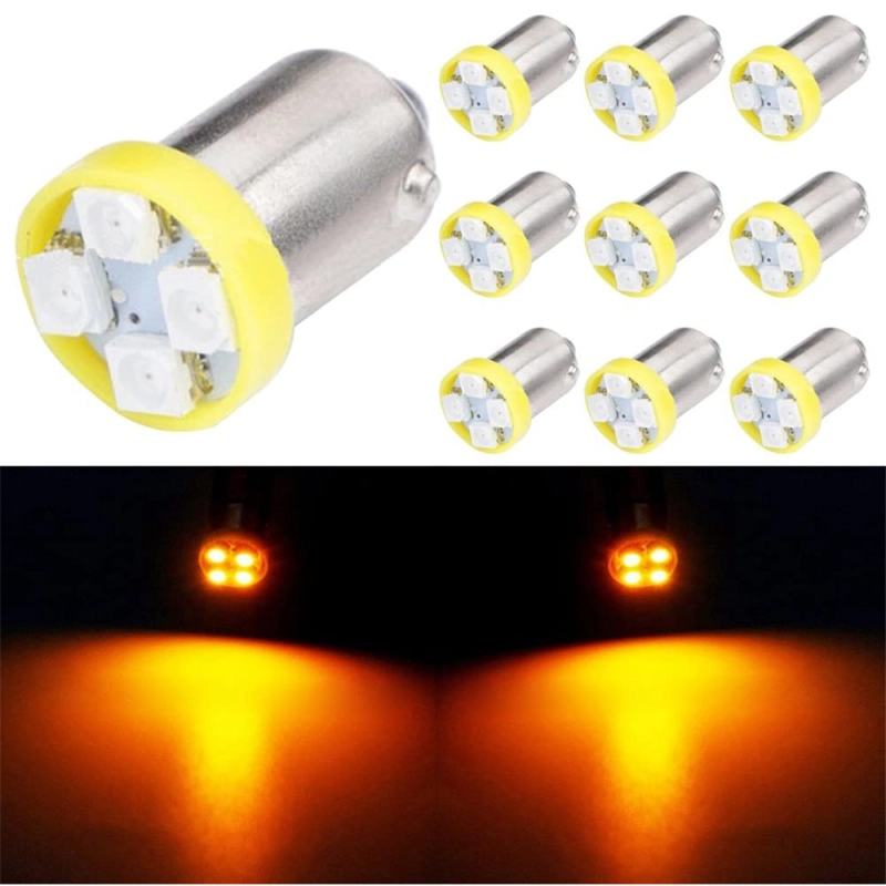 10x BA9S LED Lights Bulbs 53 57 1895 64111 Car Side Door Courtesy Lights Map Dome Lamp