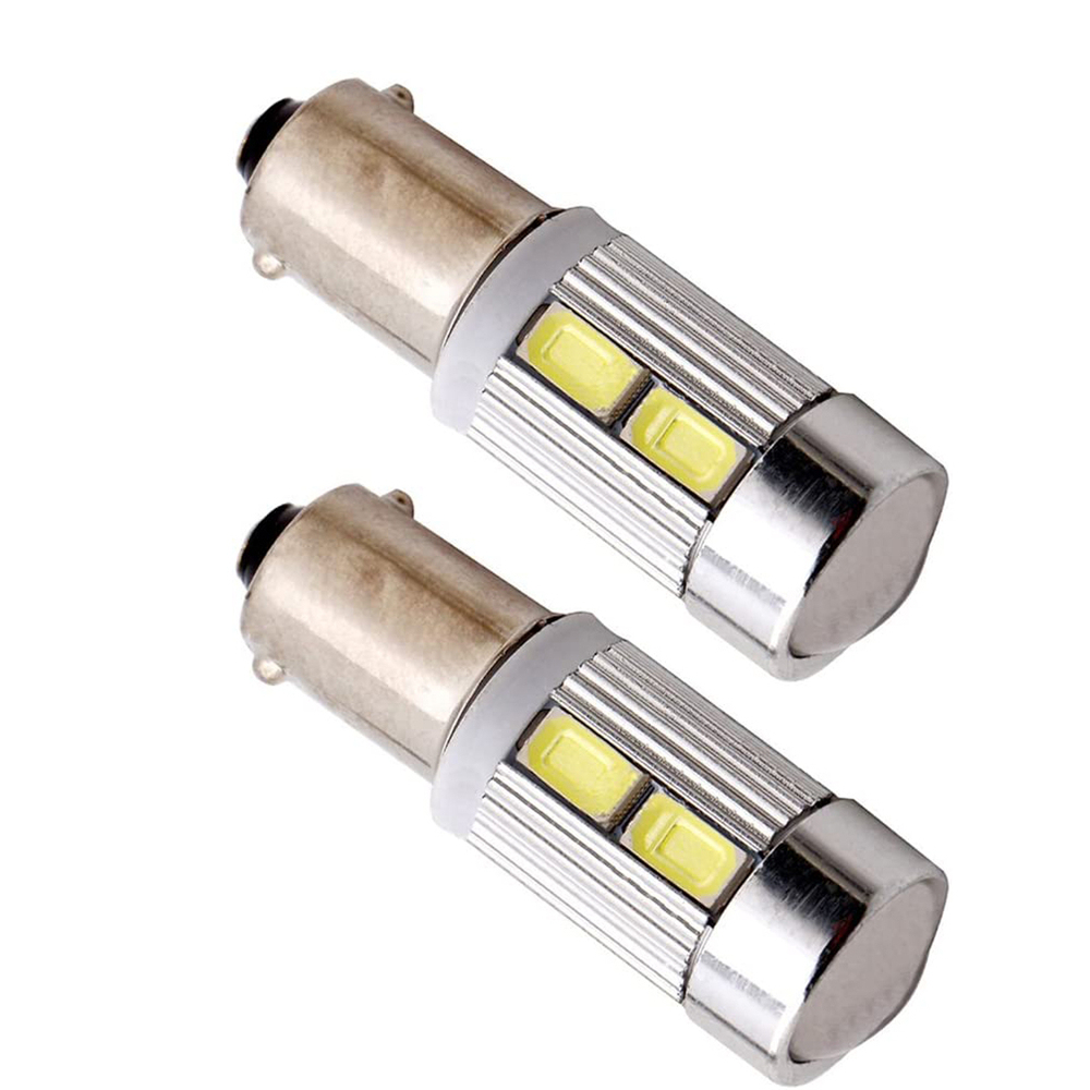 4x LED 57 1816 1891 1893 3886X 64111 BA9 BA9S Bulbs Car Courtesy Interior Dome Map Reading Glove Box License Plate Lights