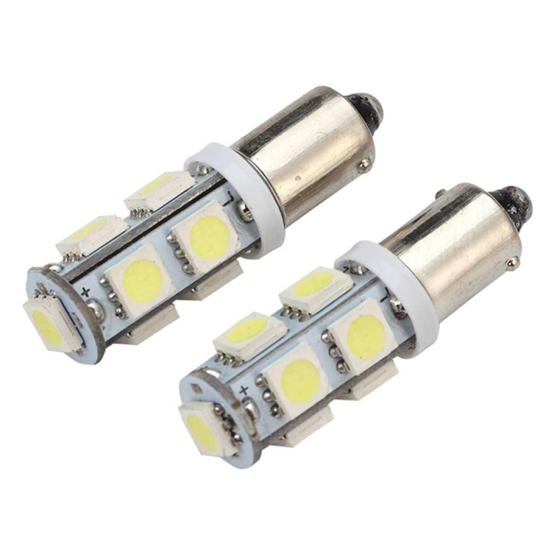 4x BA9S BA9 53 57 1895 64111 LED Bulbs Replacement for Car Side Door Courtesy Lights Dome Map Light