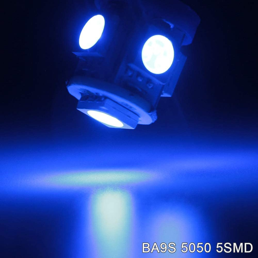 20x Car Door Light BA9S T4W 182 145 Marker Lamp Auto Led License Plate Bulb Tail Light Wedge Lamp