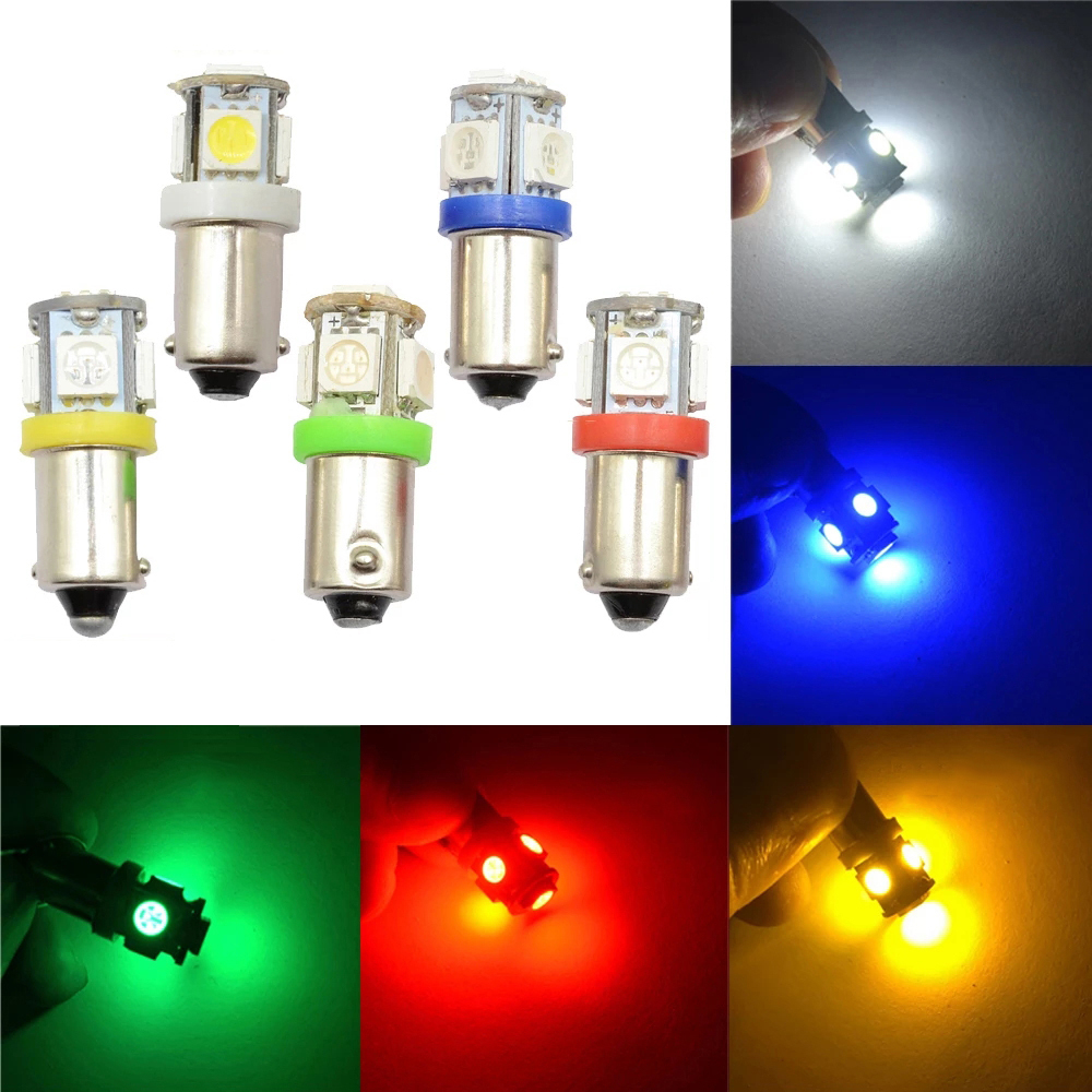 20x Car Door Light BA9S T4W 182 145 Marker Lamp Auto Led License Plate Bulb Tail Light Wedge Lamp