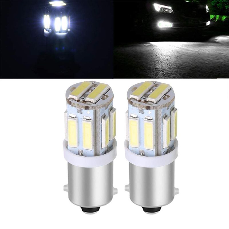 10x BA9S BA9 53 57 1895 64111 LED Bulbs for Car Side Door Courtesy Lights Dome Map Light T4W T11 Led