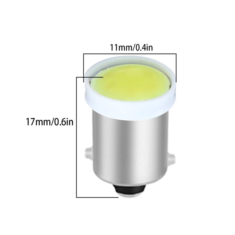 10x BA9S LED BA9 53 57 1895 64111 Bulbs Replacement for Auto Side Door Courtesy Lights Dome Map Lights