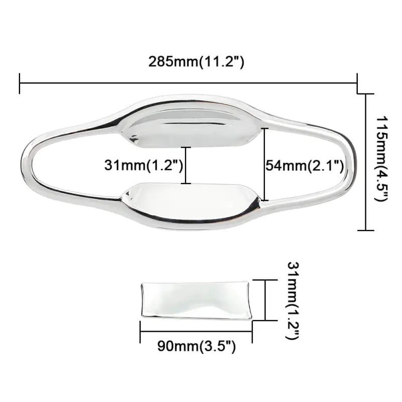 Toyota Highlander 2014-2019 Exterior Decoration Cover Trim