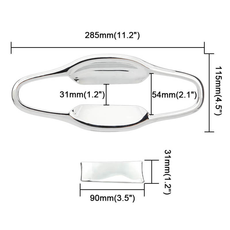 Toyota Highlander 2014-2019 Exterior Decoration Cover Trim