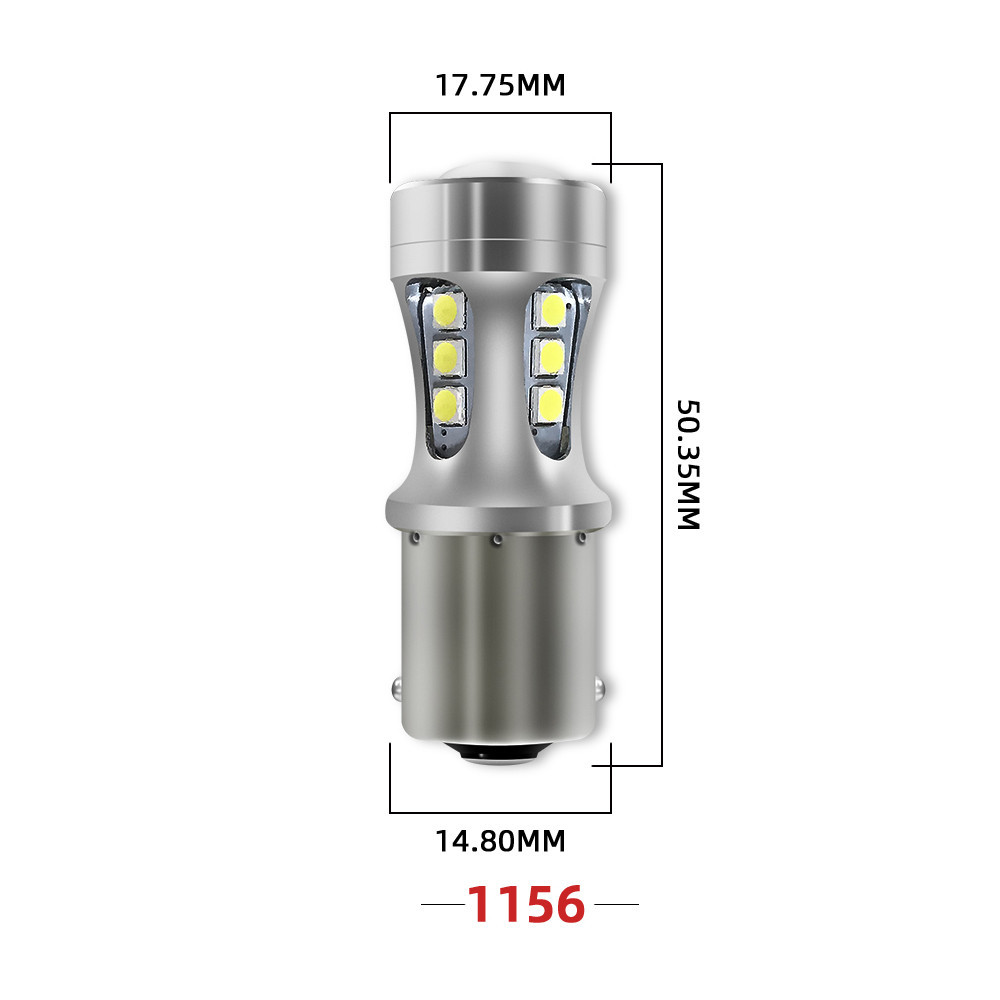 Car Led Light Bulb 1156 BA15S 1157 P21/5W BAY15D Auto Turn Signal Lights Reversing Lamp