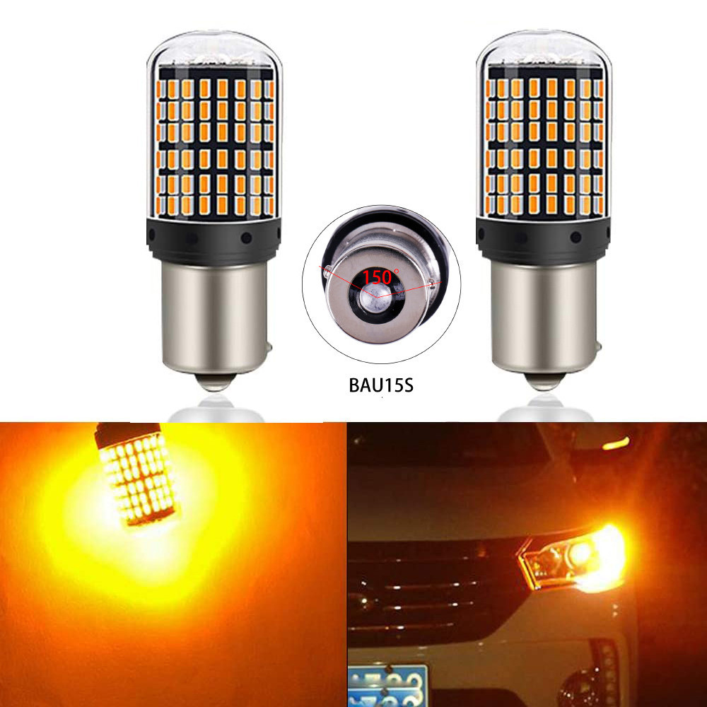 Car No Hyper Flash Canbus 1156 BAU15S P21W LED Lamp for Turn Signal Bulb Light 12V