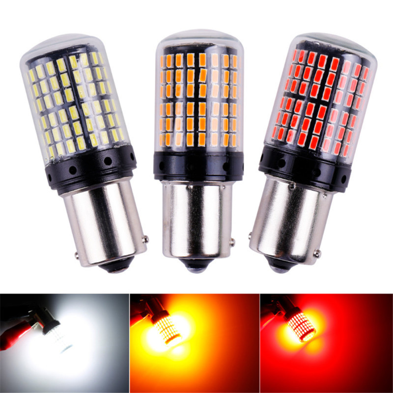 Car No Hyper Flash Canbus 1156 BA15S P21W LED Lamp for Turn Signal Bulb Light 12V