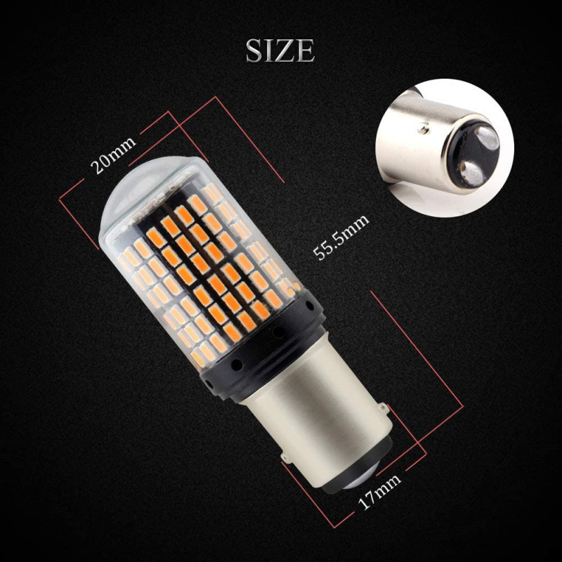 1157 Led Bulb No Hyper Flash BAY15D P21/5W 7528 2057 Bulb for Brake Light Bulb RV Camper Trailer Led