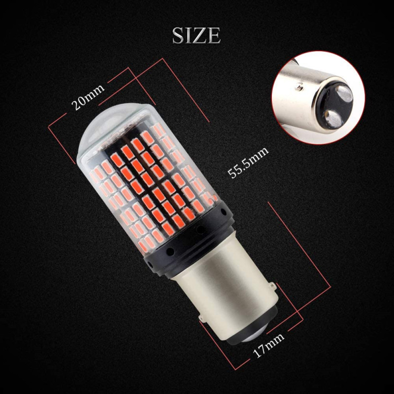 1157 Led Bulb No Hyper Flash BAY15D P21/5W 7528 2057 Bulb for Brake Light Bulb RV Camper Trailer Led