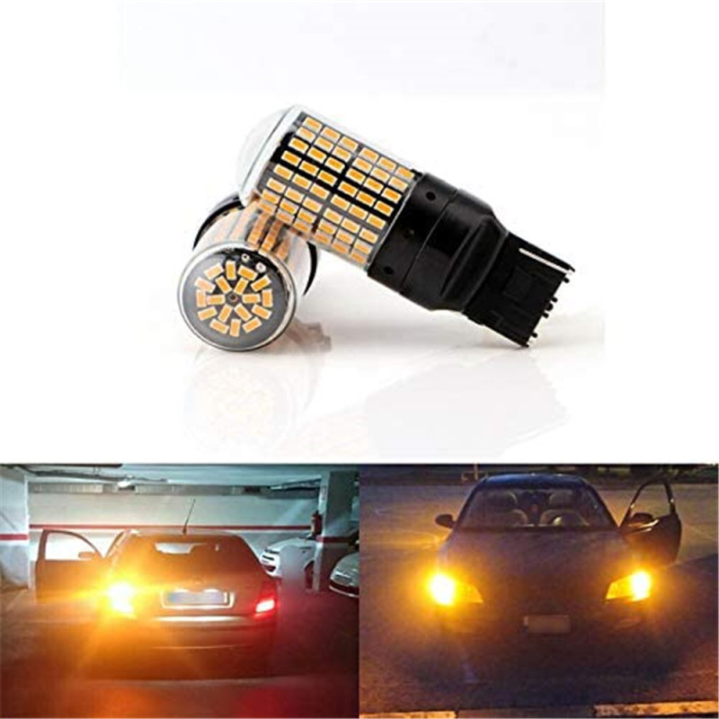 Car T20 W21/5W 7443 7440 LED for Lada Kalina Granta Vesta DRL Light Bulbs