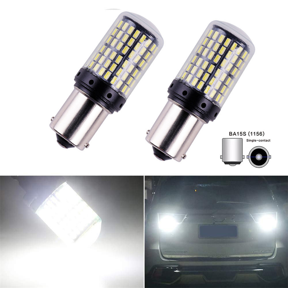 Car No Hyper Flash Canbus 1156 BA15S P21W LED Lamp for Turn Signal Bulb Light 12V