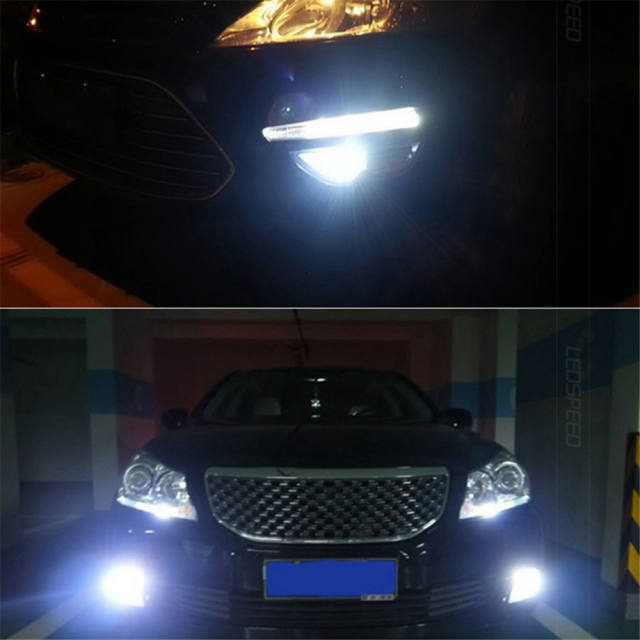 Car LED Fog Light H3 5050 9SMD 6500K  Auto DRL Daytime Running Bulb