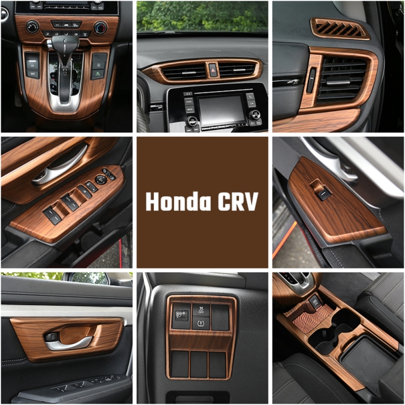 Honda CRV CR-V 2017 2018 2019 2020 Peach Wood  Interior Mods Trim