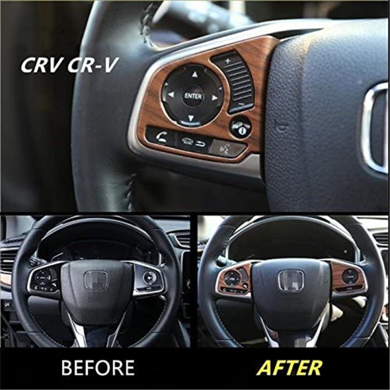 Honda CRV CR-V 2017 2018 2019 2020 Peach Wood  Interior Mods Trim