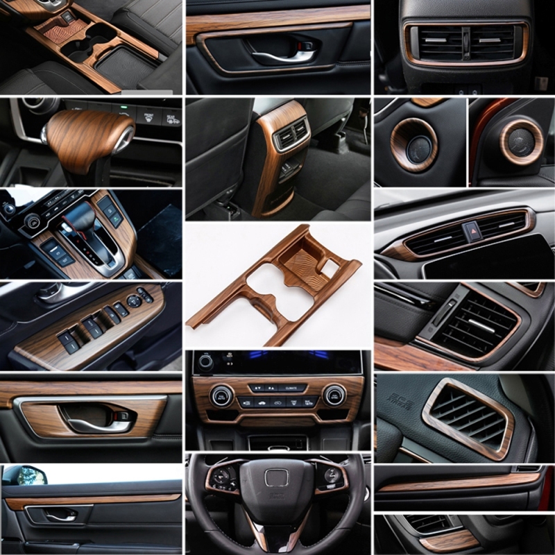 Honda CRV CR-V 2017 2018 2019 2020 Peach Wood  Interior Mods Trim