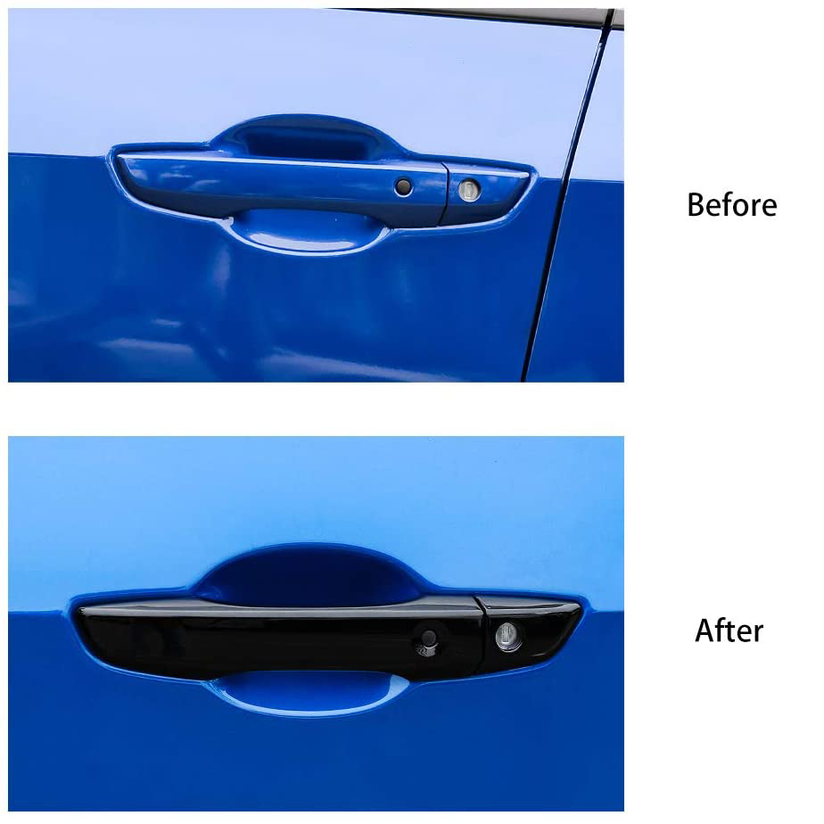 10th Gen Civic Door Handle Cover  for Honda Civic 2017 2018 2019 2020 2021 With Smart Auto Lock Holes