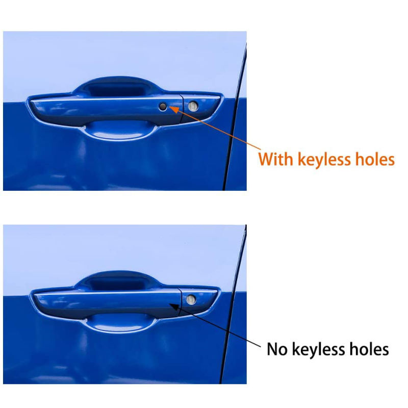10th Gen Civic Door Handle Cover  for Honda Civic 2017 2018 2019 2020 2021 With Smart Auto Lock Holes