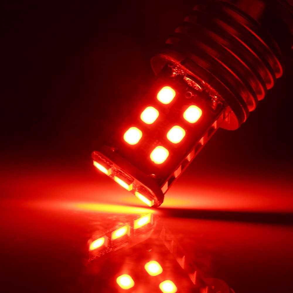 2x Canbus Error Free BA15S 1156 1141 7506 BAY15D 1157 2057 2357 7528 Reverse Backup Tail Brake Lights Turn Signal Parking Led Blubs 12V 24V