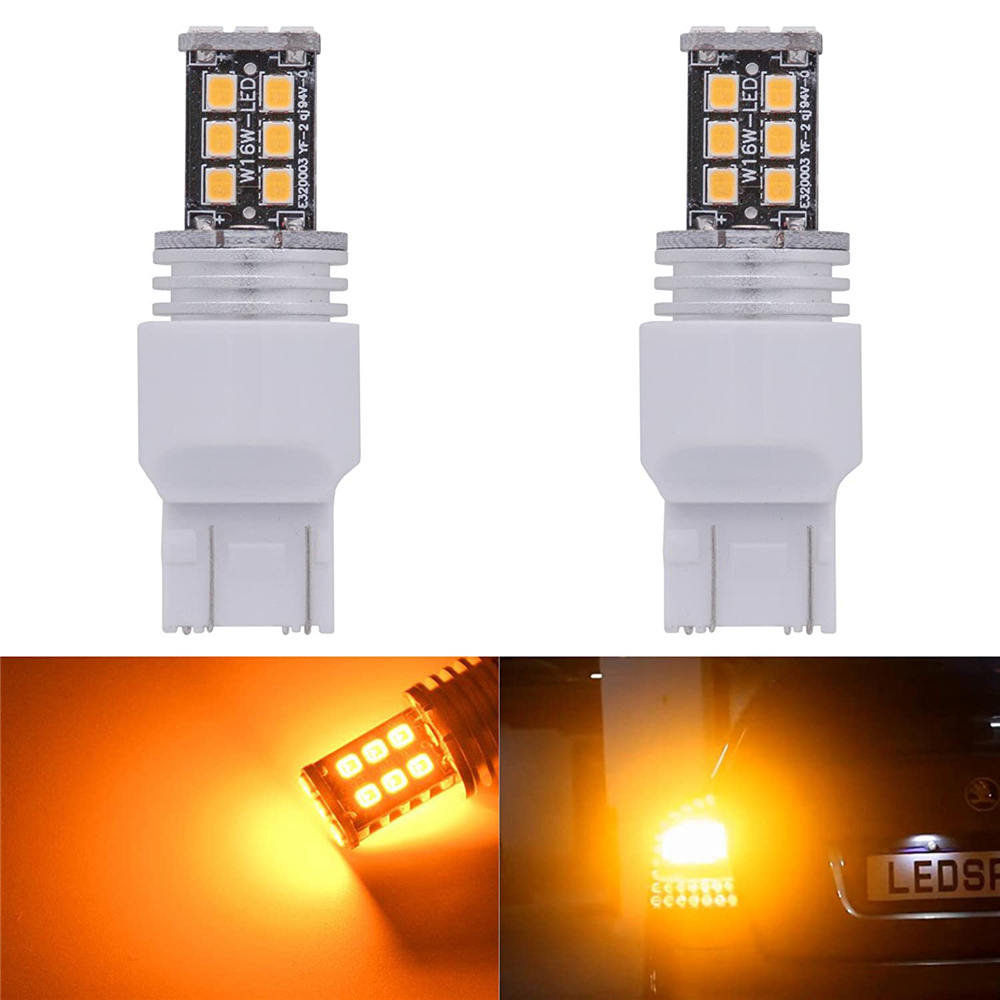 2x 7443 7444NA LED 7440 7440NA 7441 992 Backup Reverse Tail Brake Lights Parking LED Blubs