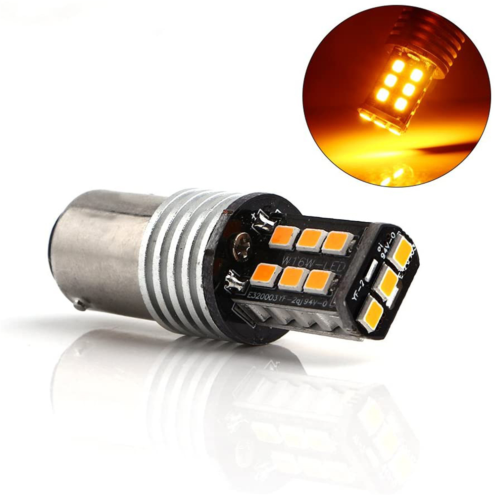 2x Canbus Error Free BA15S 1156 1141 7506 BAY15D 1157 2057 2357 7528 Reverse Backup Tail Brake Lights Turn Signal Parking Led Blubs 12V 24V