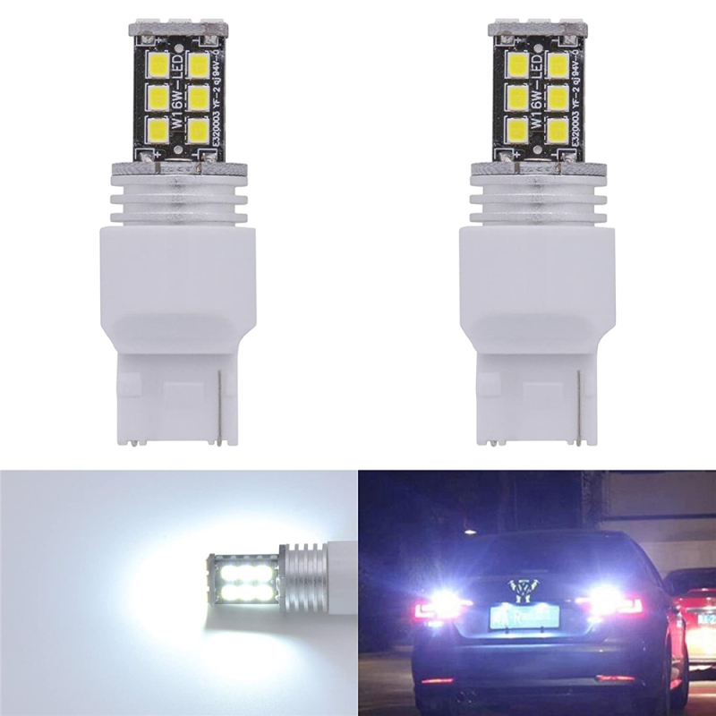 2x 7443 7444NA LED 7440 7440NA 7441 992 Backup Reverse Tail Brake Lights Parking LED Blubs