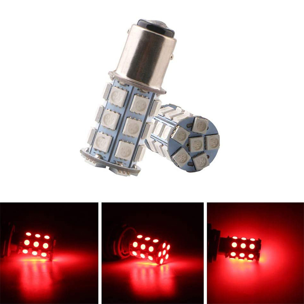 2x 1156 BA15S LED 1157 BAY15D Light for Car Rear Turn Signal lights Parking Brake Lamp Backup Bulb