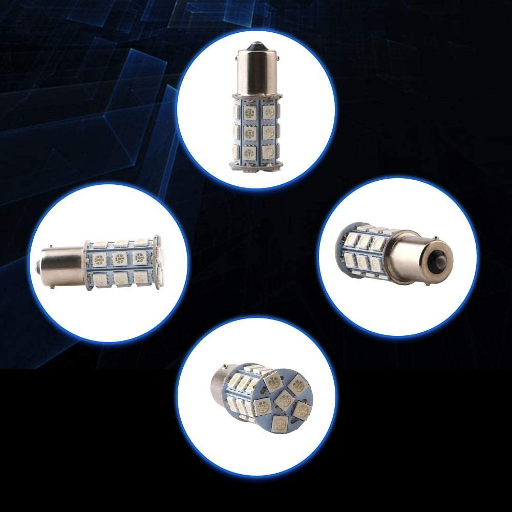 2x 1156 BA15S LED 1157 BAY15D Light for Car Rear Turn Signal lights Parking Brake Lamp Backup Bulb