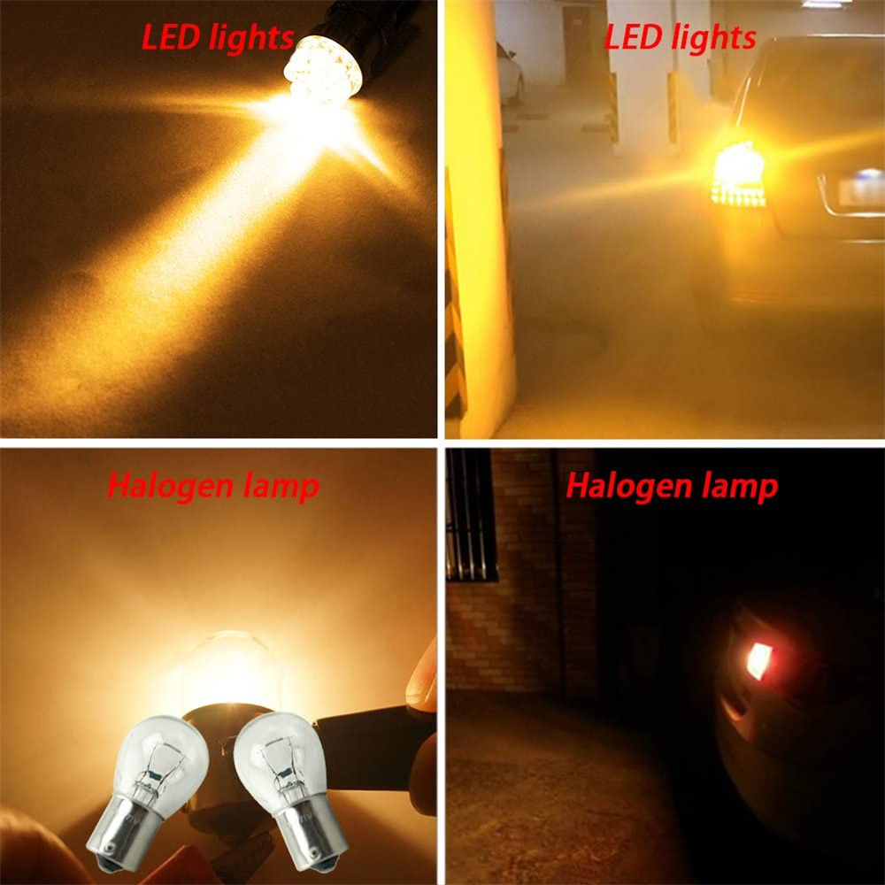 10x P21W 1156 7506 1141 1003 LED Bulb Car Turn Signal Light Backup Reverse Tail Rear Lights RV Lights
