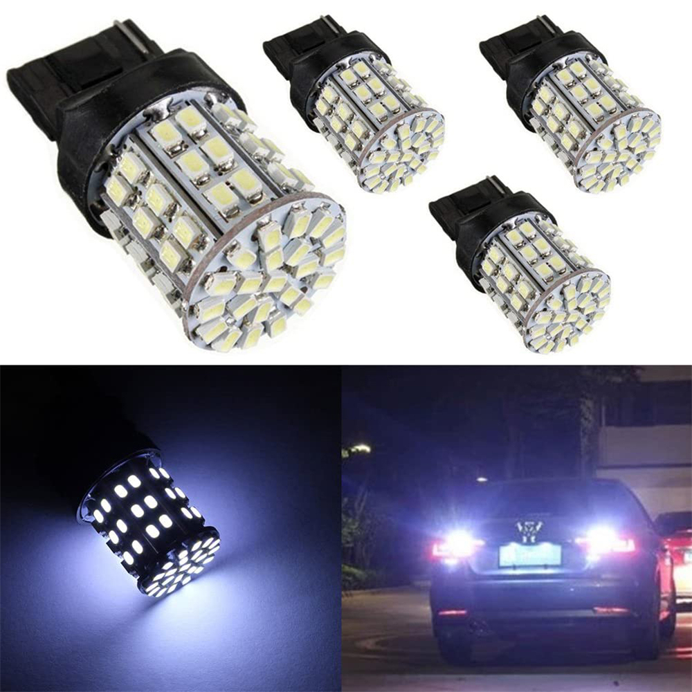 4x 7440 7440NA W21W LED Replacement Bulb Car RV Camper SUV MPV Turn Tail Signal Brake Backup Reverse LED Light