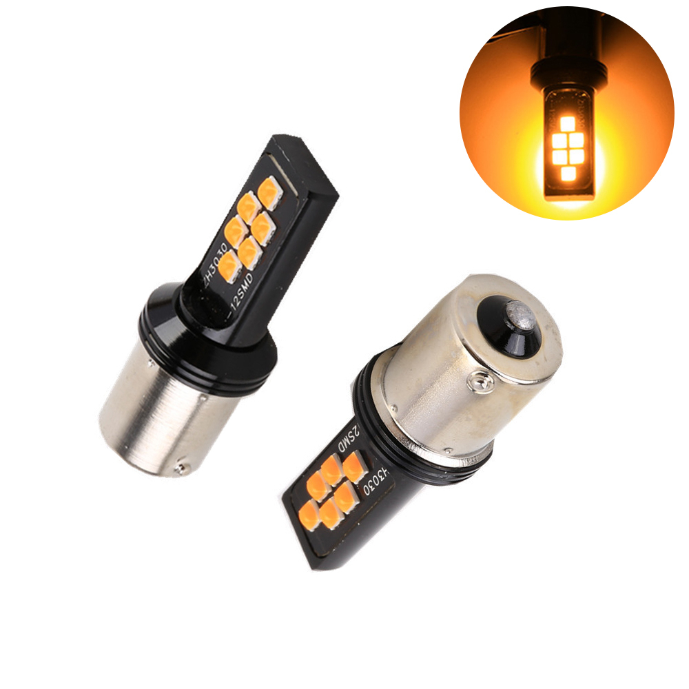 2x T20 7440 7443 LED Bulbs CanBus 1156 BA15S  1157 Bay15d Lamp for Turn Signal Tail Light