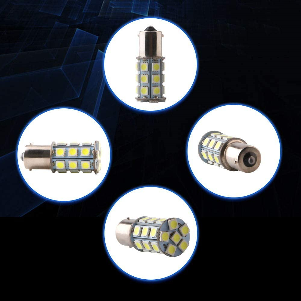 2x 1156 BA15S LED 1157 BAY15D Light for Car Rear Turn Signal lights Parking Brake Lamp Backup Bulb