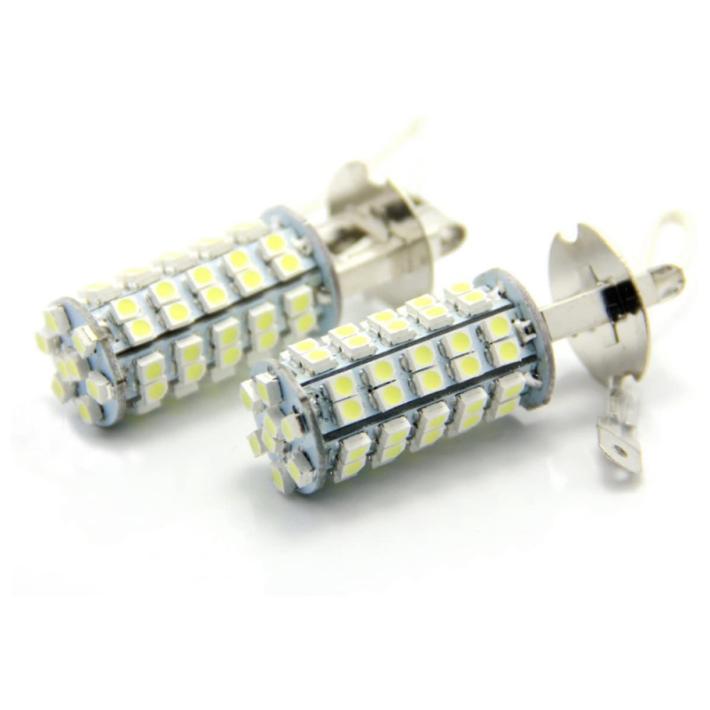 2x Automobile LED Fog Lamp H1 H3 H4 H7 H8 H11 9005 9006 3528 1210 68SMD Driving Lamp Light