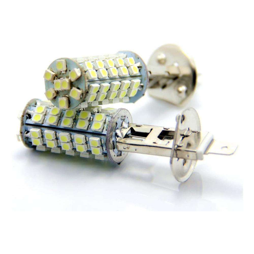 2x Automobile LED Fog Lamp H1 H3 H4 H7 H8 H11 9005 9006 3528 1210 68SMD Driving Lamp Light