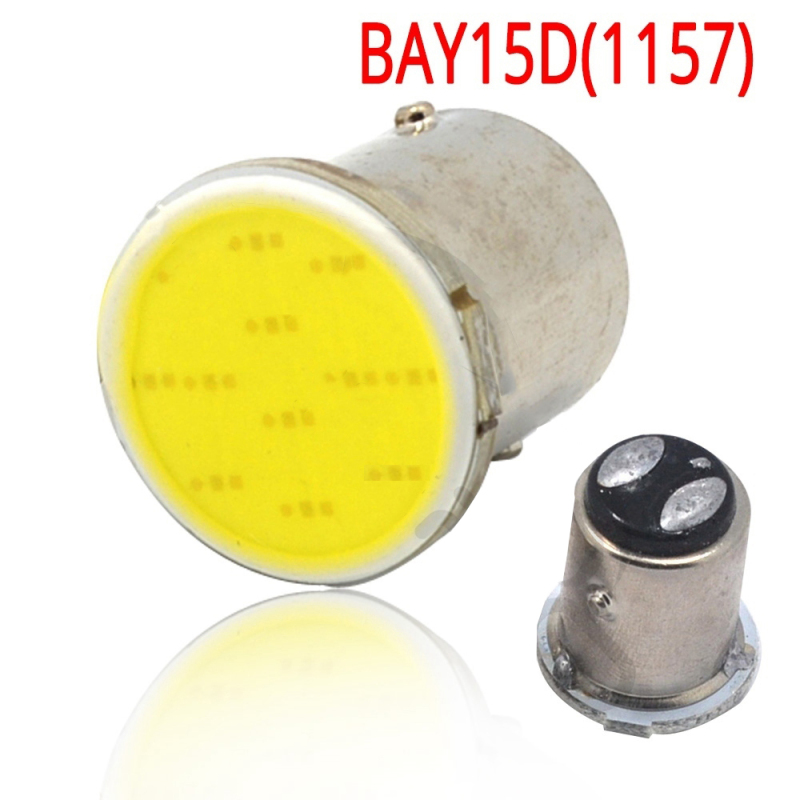 10x Cob 1156 BA15S 1157 BAY15D DC12v Down Bulb RV Trailer Truck Auto Light Parking Auto Led Backup Lamp