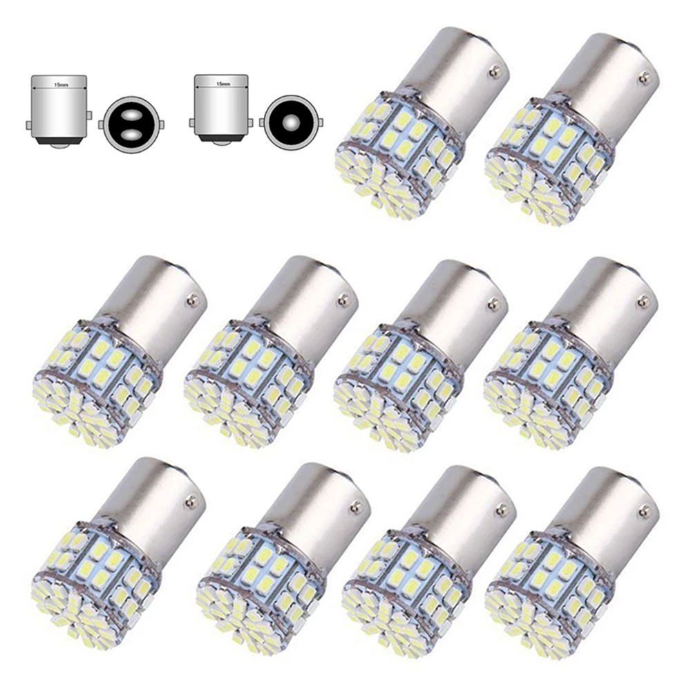 2x 1156 Car 1206-50SMD 1157 BAY15D 7528 1016 1034 LED Light Reversing Brake Lamp Turn Signal Lights